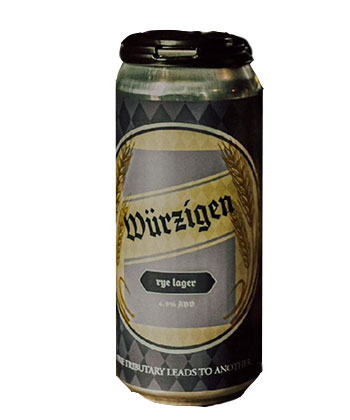 Tributary Brewing x Moniker Brewery Würzigen Rye Lager is one of the best new beers of 2024, according to brewers. 