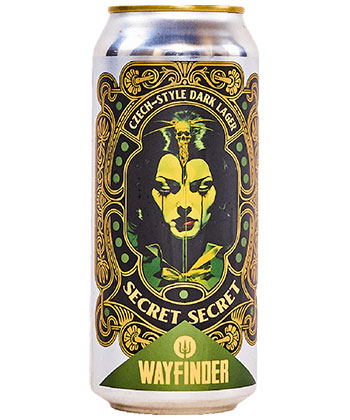 Wayfinder Beer Secret Secret Czech Dark Lager is one of the best new beers of 2024, according to brewers. 