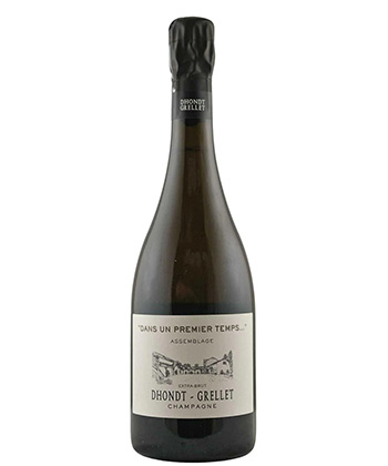 NV Dhondt-Grellet ‘Dans un Premier Temps’ Extra Brut is one of the best wines to gift, according to sommeliers. 