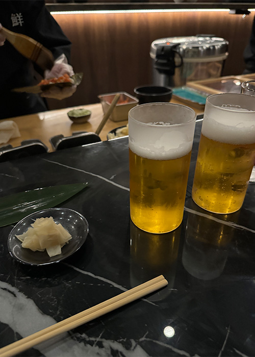 A Quick Sake or Sapporo at Sendo is one of the best things to drink in NYC in December 2024. 