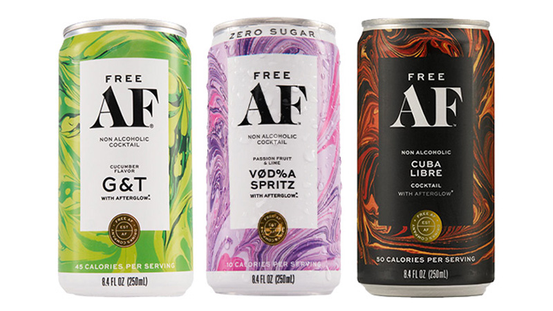 Free AF is one of the best non-alcoholic drinks brands for 2025. 