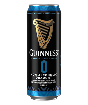 Guinness 0 is one of the best nonalcoholic beers for 2025. 