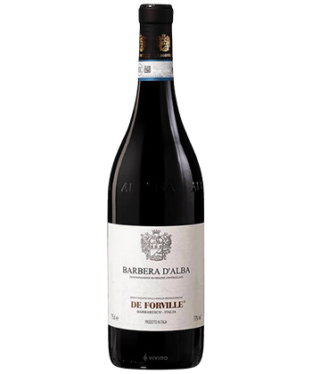 De Forville Barbera d’Alba 2023 is one of the best Barberas from Piedmont. 