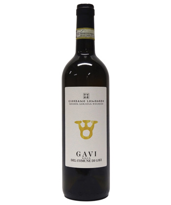 Giordano Lombardo Gavi del Comune di Gavi 2023 is one of the best white wines from Italy's Gavi. 