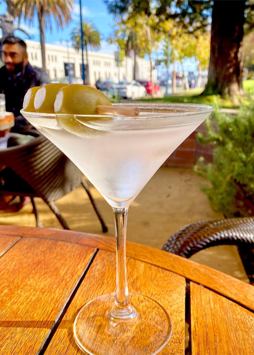 In a city brimming with top-notch Martinis, is it possible that a chain restaurant makes the best one? Maybe