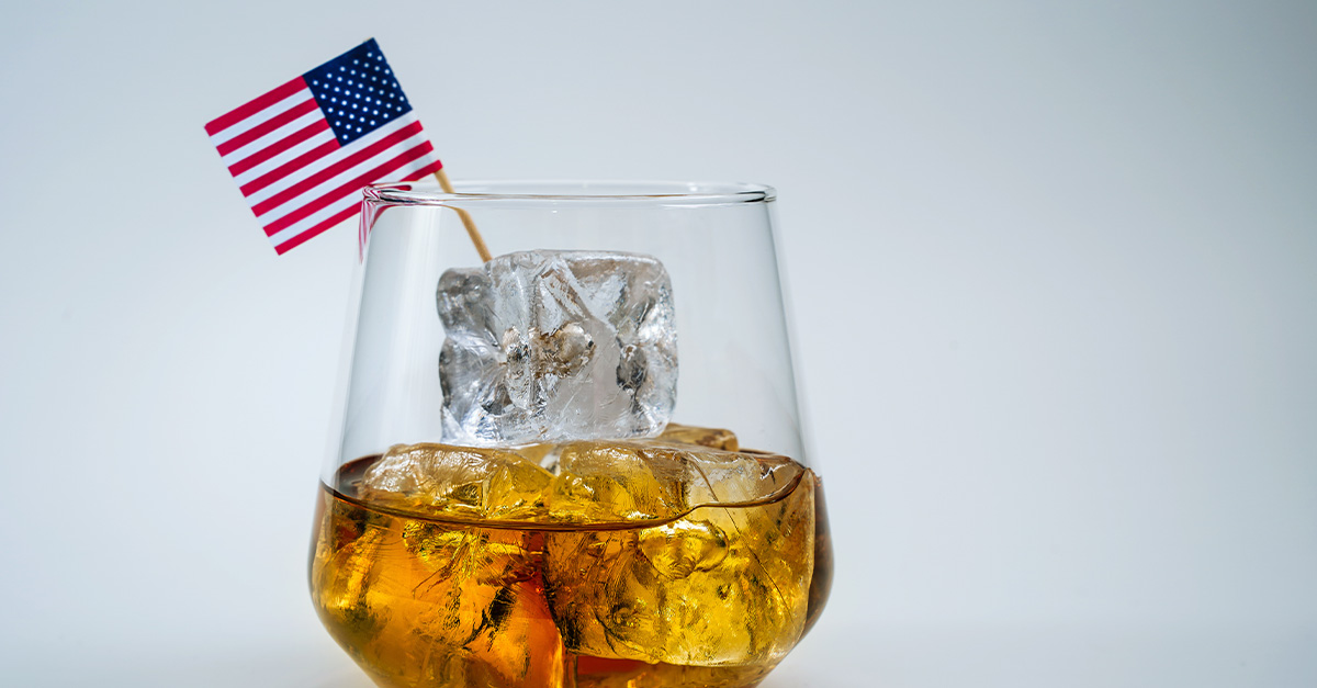 Negara Bagian yang Minum Alkohol Terbanyak di Amerika (2024) (MAP)