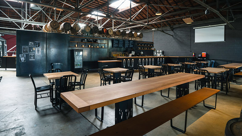 Ghost Town Brewing in Oakland, Calif. is a brewery to watch in 2025, according to beer pros. 