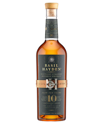 Basil Hayden 10 Year Old is one of the best bourbons for 2025. 