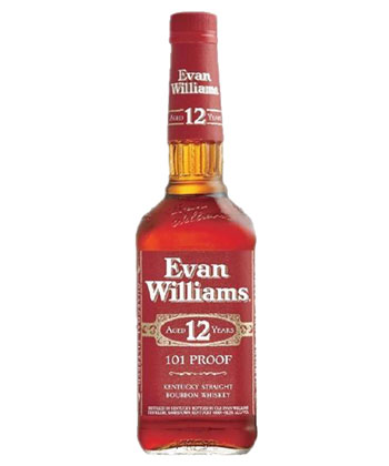 Evan Williams 12-Year-Old Red Label is one of the best bourbons for 2025. 