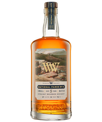 Wyoming Whiskey National Parks No. 4 Straight Bourbon Whiskey is one of the best bourbons for 2025. 