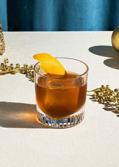 The Rum Running Gentleman is one of the best cocktails to make with Amaro Nonino. 