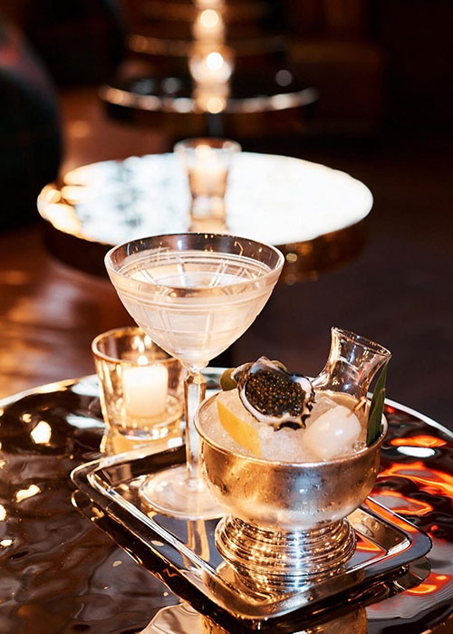 The Polo Bar: The Classic Martini with Stoli Elit Pristine Water Series Vodka is one of the most expensive cocktails in NYC right now. 