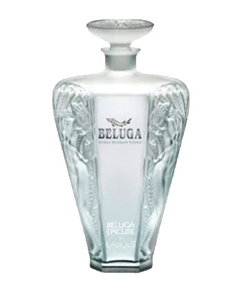 Beluga Epicure Vodka is one of the most expensive vodkas in the world.