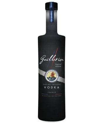 Guillotine Limited-Edition Caviar Infused Vodka is one of the most expensive vodkas in the world.