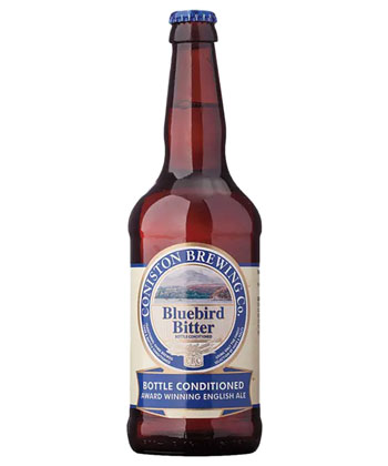 Bluebird Bitter, Coniston Brewing Company is one of the most underrated beers, according to brewers. 