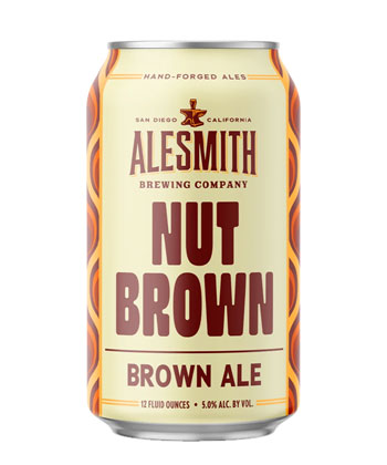 Nut Brown Ale, AleSmith Brewing Company is one of the most underrated beers, according to brewers. 