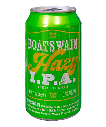 Boatswain Hazy IPA is one of the best beers from Trader Joe's wines. 