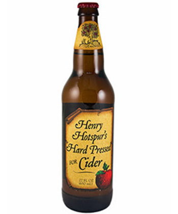 Henry Hotspur’s Hard Pressed for Cider is one of the best beers from Trader Joe's. 