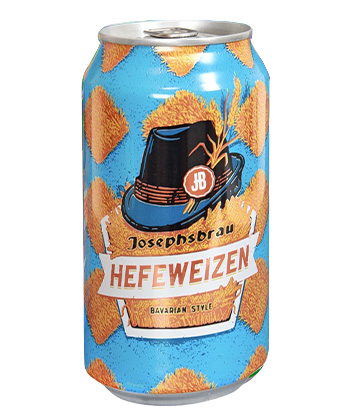 Josephsbrau Hefeweizen is one of the best beers from Trader Joe's. 