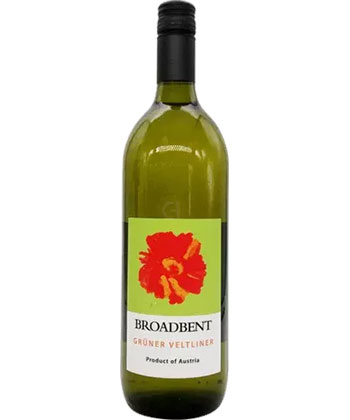 Broadbent Grüner Veltliner is one of the best bargain wines, according to wine pros. 