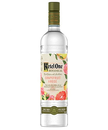 Ketel One Grapefruit and Rose Vodka is one of the best vodkas for cocktails, according to bartenders. 