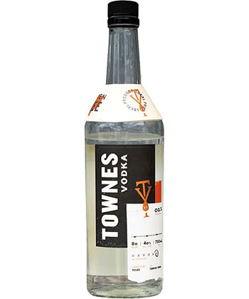 Townes Vodka is one of the best vodkas for cocktails, according to bartenders. 