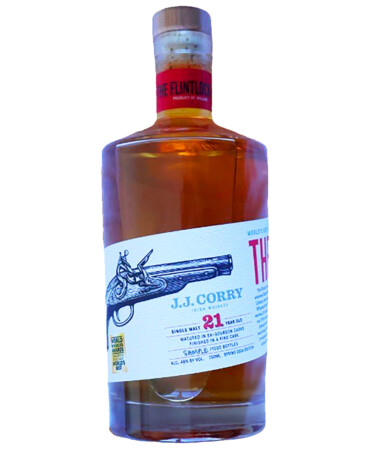 J.J. Corry ‘The Flintlock’ 21 Year Old Single Malt Irish Whiskey (Batch 5)