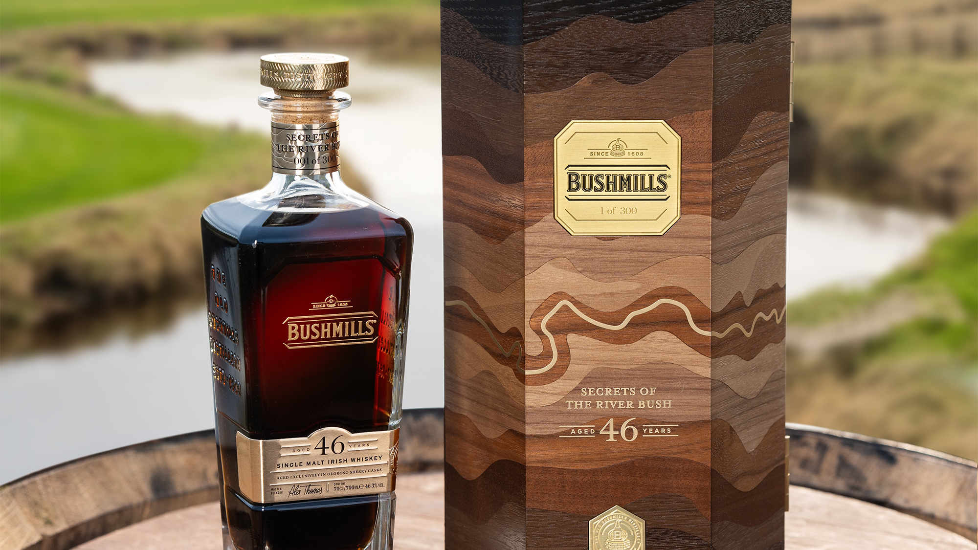 Bushmills 46 Year Old 'Secrets Of The River Bush' Review & Rating