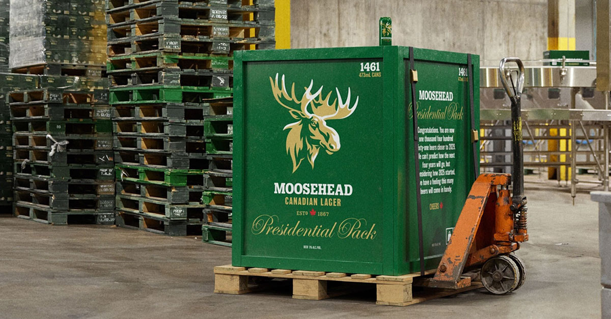 Moosehead Breweries ‘1.500-can’ Paket Presiden ‘dijual sebagai sentimen anti-Trump naik di Kanada