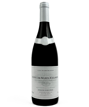 Didier Fornerol Côte de Nuits-Villages is one of the most underrated wines, according to wine pros. 
