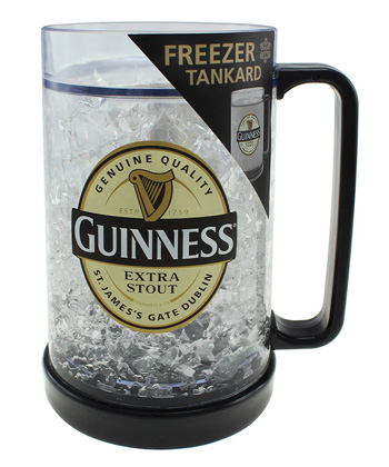 The Guinness Tankard is one of the many Guinness glasses in existence.