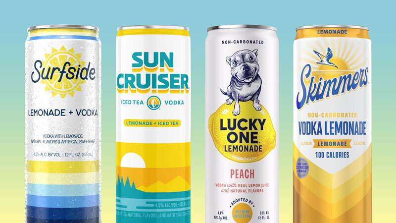 Major Beverage Companies Are Betting the Drink of the Summer Will Be… Canned Vodka Lemonade