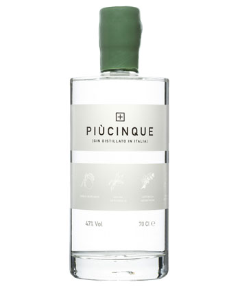 PiùCinque Gin is one of the best gins for 2025. 