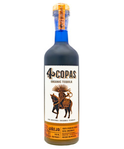 4 Copas Tequila Añejo