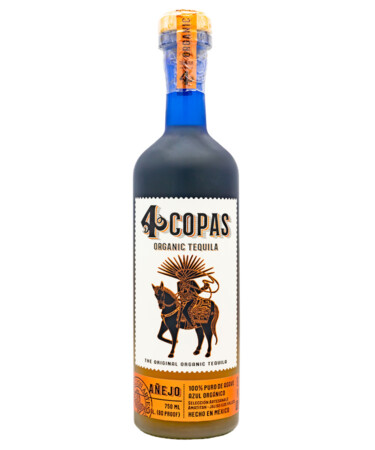 4 Copas Tequila Añejo