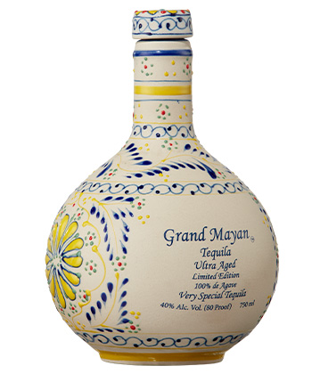 Grand Mayan Ultra Aged Limited Release is one of the best tequilas for 2025. 