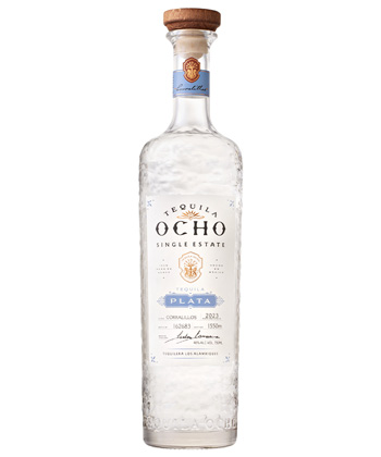 Tequila Ocho Plata is one of the best tequilas for 2025. 