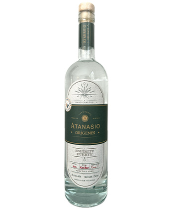 Atanasio Orígenes 'Espíritu Fuerte' is one of the best tequilas for 2025. 