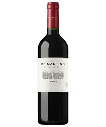 De Martino ‘Legado’ Carménère Reserva 2022 is one of the best Carménères from Chile. 