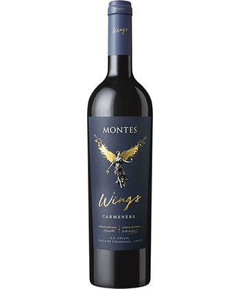Montes ‘Wings’ Carménère 2020 is one of the best Carménères from Chile. 