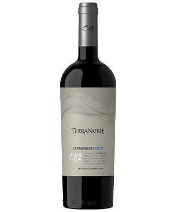 TerraNoble Carménère ‘CA 2 Costa’ 2021 is one of the best Carménères from Chile. 
