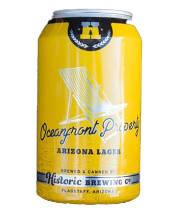 Historic Brewing Company Oceanfront Property Lager is one of the best beers to bring to a summer BBQ, according to pitmasters.
