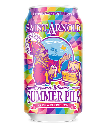 Saint Arnold Summer Pils is one of the best beers to bring to a summer BBQ, according to pitmasters.