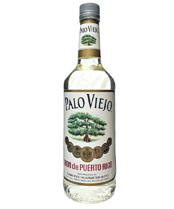 Palo Viejo White Rum is one of the best cheap rums for Daiquiris, according to bartenders. 