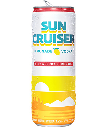 Sun Cruiser Strawberry Lemonade is one of the best canned hard lemonades for 2025. 