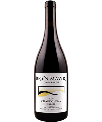 Bryn Mawr Vineyards Chardonnay Estate 2022 is one of the best Chardonnays for 2025. 