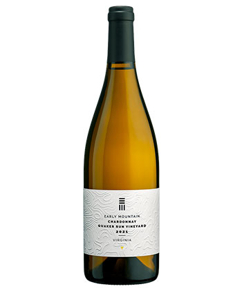 Early Mountain Vineyards Quaker Run Chardonnay 2021 is one of the best Chardonnays for 2025. 