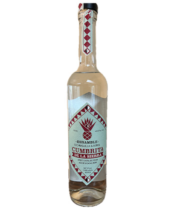 Cumbrita de la Sierra Lechuguilla & Chawi Ensamble is one of the best mezcals for 2025. 