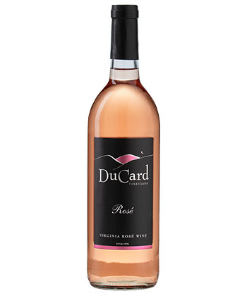 DuCard Vineyards Rosé 2024 is one of the best rosés for 2025. 