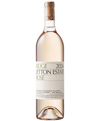 Ridge Vineyards Lytton Estate Rosé 2024 is one of the best rosés for 2025. 